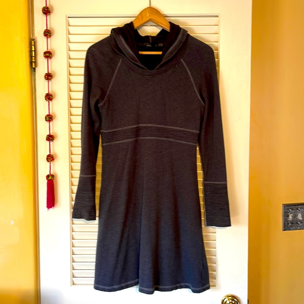 Prana hooded sweatshirt dress size small